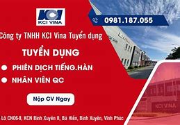 Công Ty Hjc Vina Vĩnh Phúc Tuyển Dụng