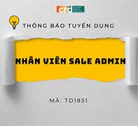 Tuyển Nhân Viên Sale Admin Tại Đà Nẵng